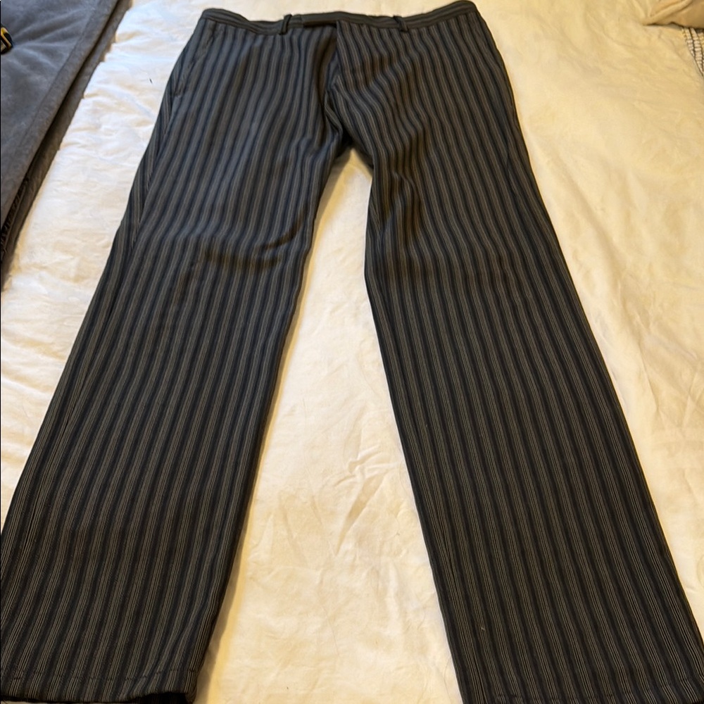 Marc Jacobs Black and Gray Dress Pants